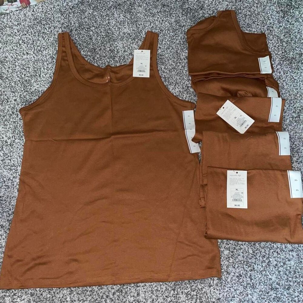 A-new-day Women's Brown and Tan Vest